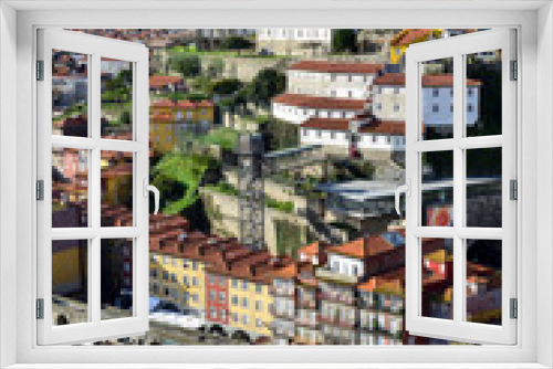 Fototapeta Naklejka Na Ścianę Okno 3D - Oporto old town