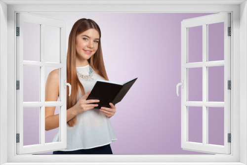 Young businesswoman smiling