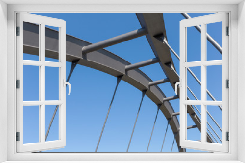 Fototapeta Naklejka Na Ścianę Okno 3D - Modern bridge construction