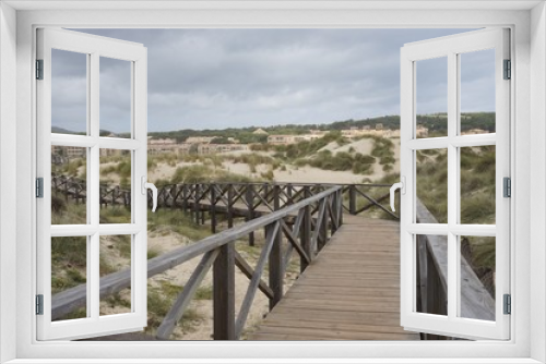 Fototapeta Naklejka Na Ścianę Okno 3D - Sanddünen an der Cala Mesquida / Mallorca 