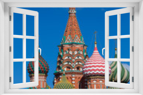 Moscow,Russia,Red square,view of St. Basil's Cathedral