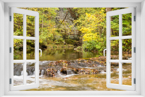Fototapeta Naklejka Na Ścianę Okno 3D - Cedar Creek, Natural Bridge, VA