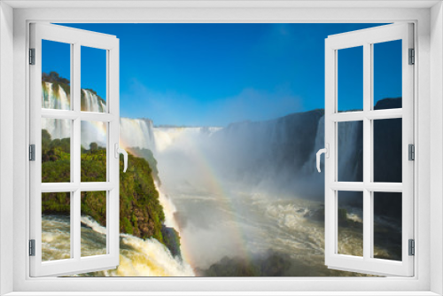 Fototapeta Naklejka Na Ścianę Okno 3D - Iguazu waterfalls, Brazil