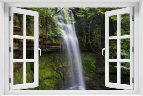 Fototapeta Naklejka Na Ścianę Okno 3D - Glencar Waterfall, County Leitrim