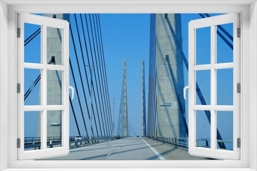 Fototapeta Naklejka Na Ścianę Okno 3D - The longest bridge in Europe