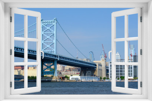 Fototapeta Naklejka Na Ścianę Okno 3D - Skyline of Philadelphia