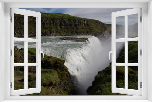 Fototapeta Naklejka Na Ścianę Okno 3D - Gullfoss auf Island
