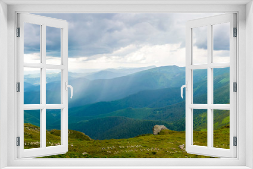 Fototapeta Naklejka Na Ścianę Okno 3D - Carpathian landscape