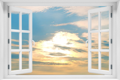 Fototapeta Naklejka Na Ścianę Okno 3D - Beautiful sky background