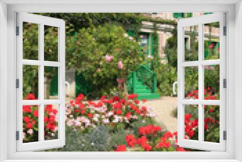 Fototapeta Naklejka Na Ścianę Okno 3D - Garten von Claude Monet in Giverny