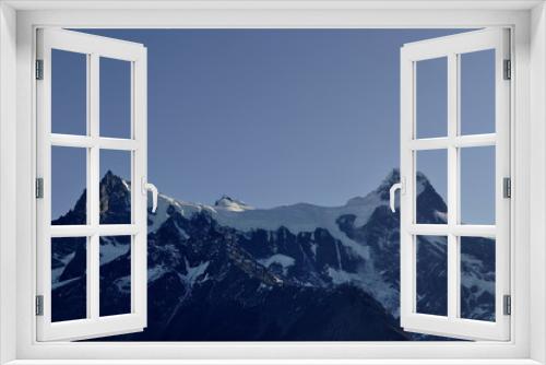 Fototapeta Naklejka Na Ścianę Okno 3D - Montanhas nevadas