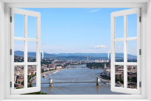 Fototapeta Naklejka Na Ścianę Okno 3D - Budapest 6