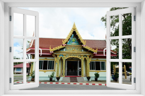 Fototapeta Naklejka Na Ścianę Okno 3D - Wat Lattiwanaram - Buddist Temple in Phuket Thailand