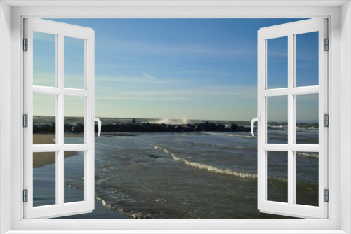 Fototapeta Naklejka Na Ścianę Okno 3D - scogli nel mare