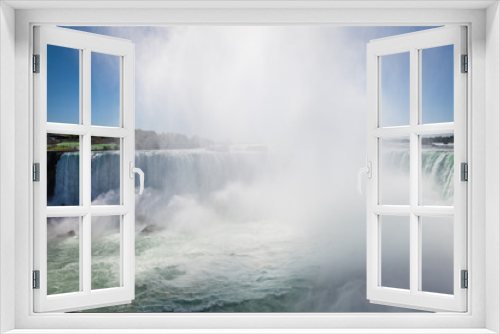 Fototapeta Naklejka Na Ścianę Okno 3D - Water in Niagara Falls