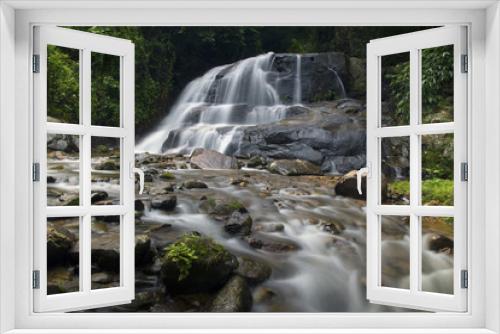 Fototapeta Naklejka Na Ścianę Okno 3D - beautiful Waterfall in Thailand