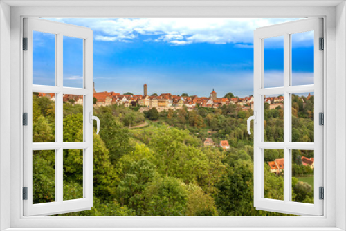 Fototapeta Naklejka Na Ścianę Okno 3D - Rothenburg ob der Tauber Germany