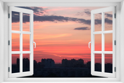 Fototapeta Naklejka Na Ścianę Okno 3D - sundown