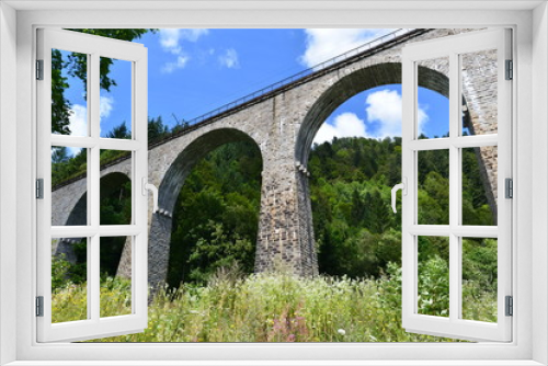 Fototapeta Naklejka Na Ścianę Okno 3D - ravennabrücke im höllental hochschwarzwald