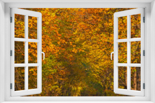 Fototapeta Naklejka Na Ścianę Okno 3D - Autumnal scene