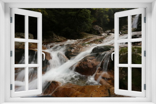 Fototapeta Naklejka Na Ścianę Okno 3D - 笹の滝