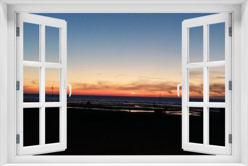 Fototapeta Naklejka Na Ścianę Okno 3D - Fin de coucher soleil