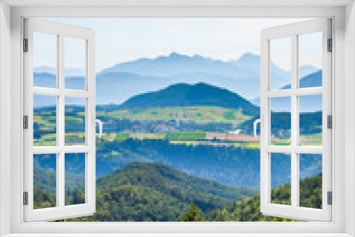 Fototapeta Naklejka Na Ścianę Okno 3D - Obsteig in Sonnenplateau, Austria