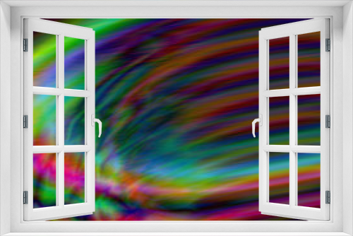 Abstract rainbow cyclone background with whirling tornado form. Amazing Dynamic glitch screen backdrop. Vector design illustration
