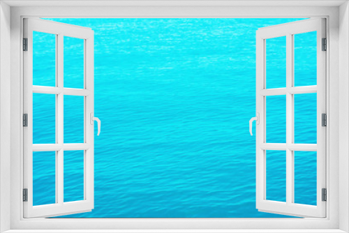 Fototapeta Naklejka Na Ścianę Okno 3D - Blue  sea water texture background