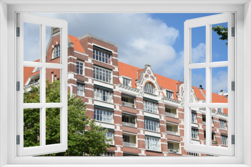 Fototapeta Naklejka Na Ścianę Okno 3D - Gebäude in Amsterdam