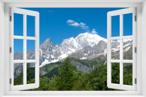 Fototapeta Naklejka Na Ścianę Okno 3D - Val Ferret - Valle d'Aosta