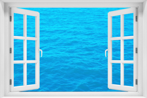 Fototapeta Naklejka Na Ścianę Okno 3D - Blue sea water texture background