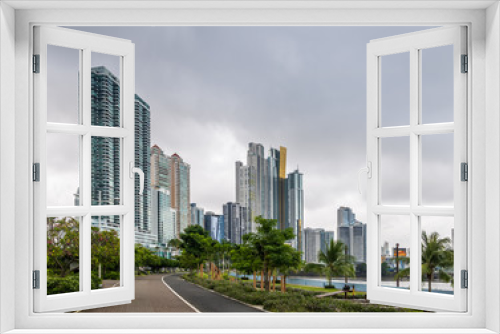 Fototapeta Naklejka Na Ścianę Okno 3D - Cinta Costera - Panama City, Panama