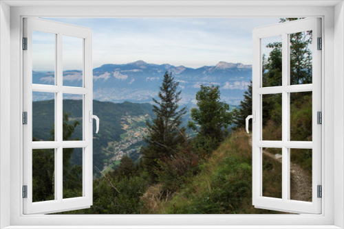 Fototapeta Naklejka Na Ścianę Okno 3D - Massif de Belledonne - Refuge Jean Collet.