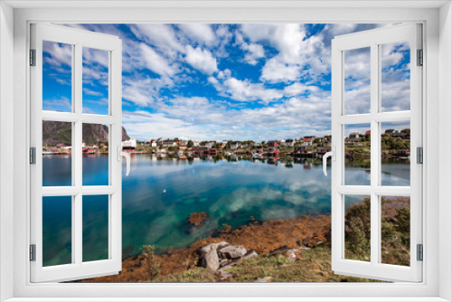 Fototapeta Naklejka Na Ścianę Okno 3D - Lofoten archipelago islands