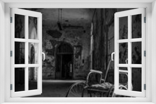 Fototapeta Naklejka Na Ścianę Okno 3D - Volterra's sanitarium