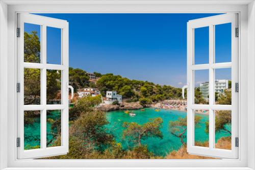 Fototapeta Naklejka Na Ścianę Okno 3D - Spain Majorca Beach Summer Holiday at Cala Santanyi