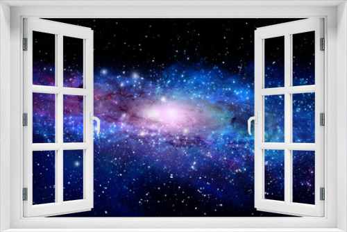 Fototapeta Naklejka Na Ścianę Okno 3D - Illustration of a nebula