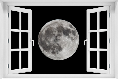 Fototapeta Naklejka Na Ścianę Okno 3D - Full moon