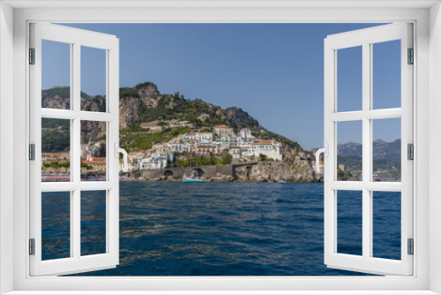Fototapeta Naklejka Na Ścianę Okno 3D - Wybrzeże wyspy Capri we Włoszech
