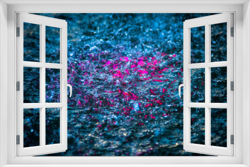 Fototapeta Naklejka Na Ścianę Okno 3D - Study In Watercolor - Violet