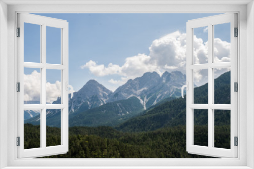 Fototapeta Naklejka Na Ścianę Okno 3D - Mountains of South Tyrol