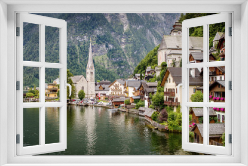 Fototapeta Naklejka Na Ścianę Okno 3D - Hallstatt in Austria