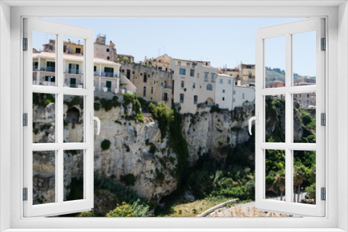 Fototapeta Naklejka Na Ścianę Okno 3D - Ancient Italian town of Tropea in Calabria
