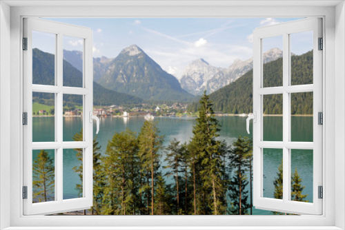 Fototapeta Naklejka Na Ścianę Okno 3D - Pertisau am Achensee