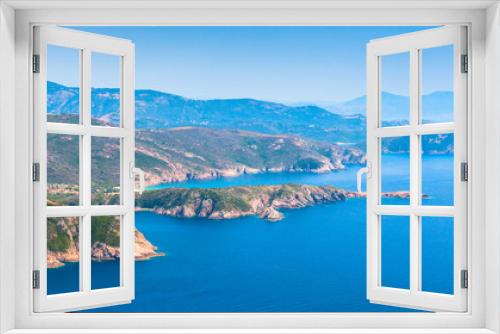 Fototapeta Naklejka Na Ścianę Okno 3D - Corsica. Corse-du-Sud, Piana region landscape