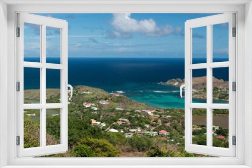 Fototapeta Naklejka Na Ścianę Okno 3D - St Barth Island, Caribbean sea