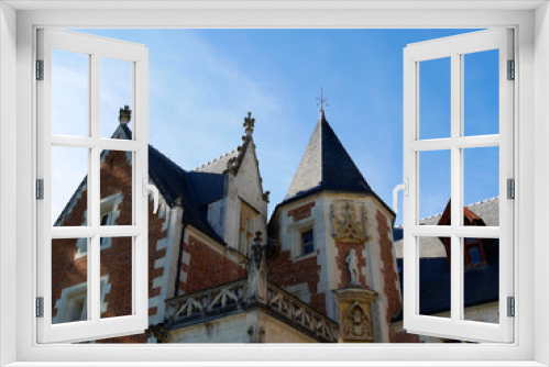Fototapeta Naklejka Na Ścianę Okno 3D - Château