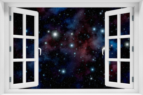 Fototapeta Naklejka Na Ścianę Okno 3D - Universe concept