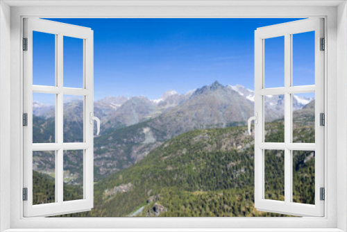 Fototapeta Naklejka Na Ścianę Okno 3D - Testata panoramica Valmalenco